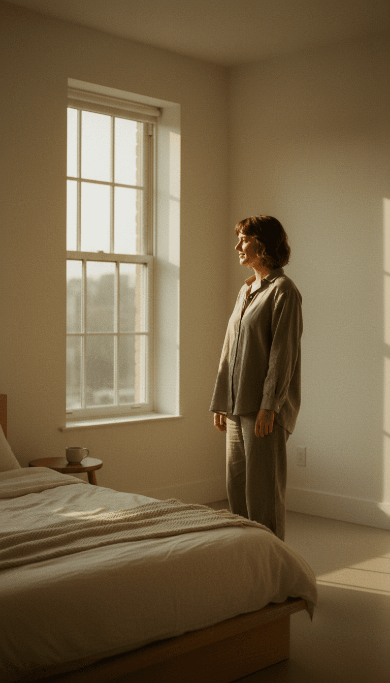 Cinar Altuntas full-body character study with dramatic side lighting